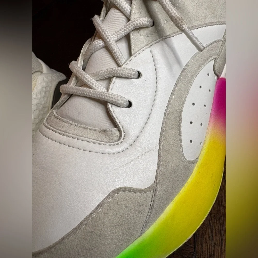 Stella McCartney Eclypse Rainbow Chunky Platform Sneakers. Size 39.5 or US 8.5